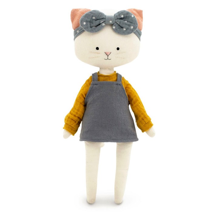 фото Мягкая игрушка кошечка кристи, 30 см orange toys