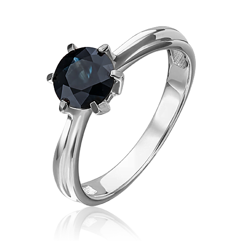 

Кольцо из белого золота с сапфиром р.  PLATINA jewelry 01-0530-00-102-1120-30, 01-0530-00-102-1120-30_p1