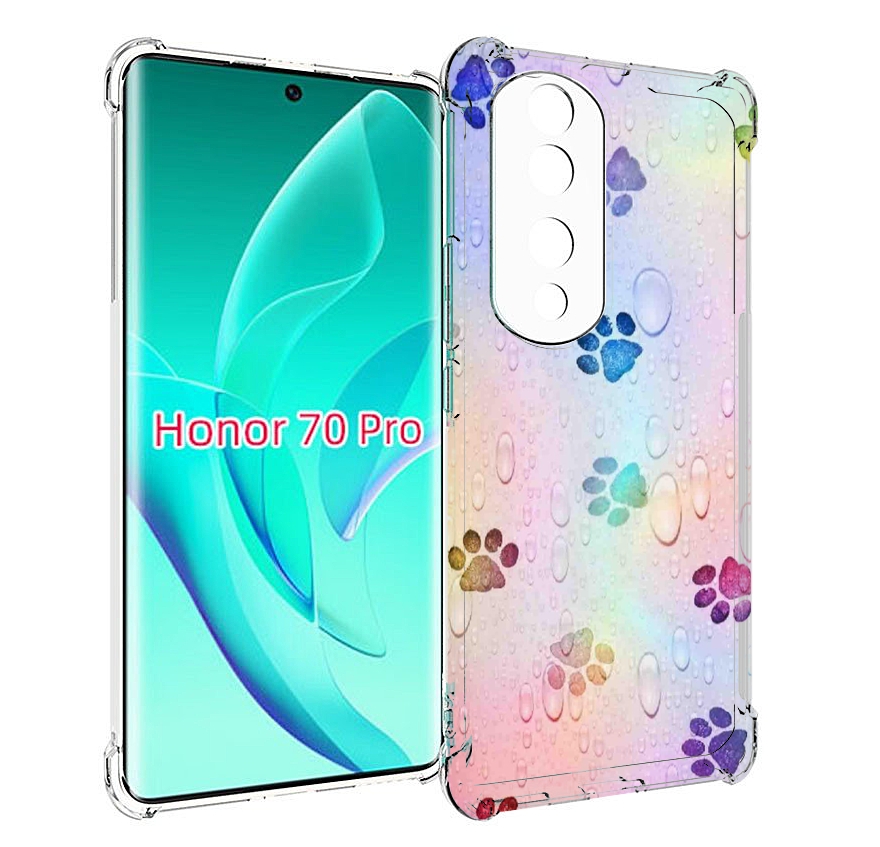 

Чехол MyPads лапки для Honor 70 Pro / 70 Pro Plus, Прозрачный, Tocco