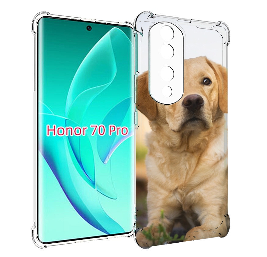 

Чехол MyPads лабрадор ретривер для Honor 70 Pro / 70 Pro Plus, Прозрачный, Tocco