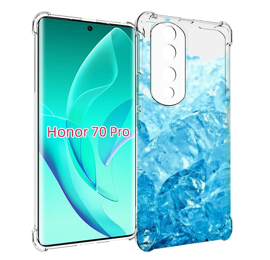 

Чехол MyPads кусочки-льда для Honor 70 Pro / 70 Pro Plus, Прозрачный, Tocco