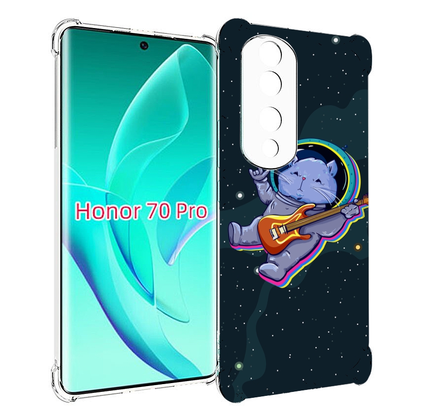

Чехол MyPads крутой-хомяк-в-космосе для Honor 70 Pro / 70 Pro Plus, Прозрачный, Tocco