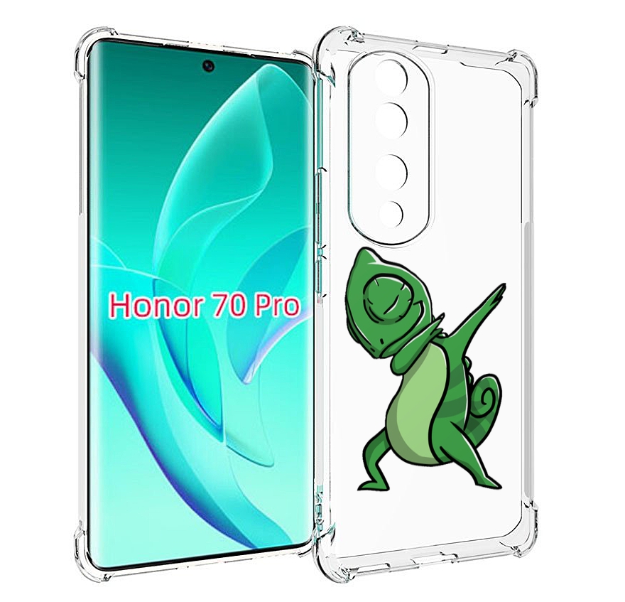 

Чехол MyPads крутой-хамелеон для Honor 70 Pro / 70 Pro Plus, Прозрачный, Tocco