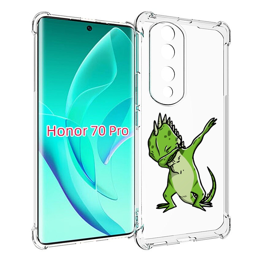 

Чехол MyPads крутая-ящерица для Honor 70 Pro / 70 Pro Plus, Прозрачный, Tocco