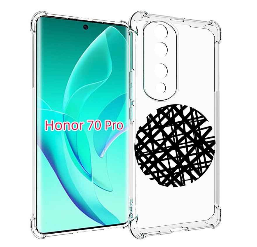 

Чехол MyPads круглая-абстракция для Honor 70 Pro / 70 Pro Plus, Прозрачный, Tocco