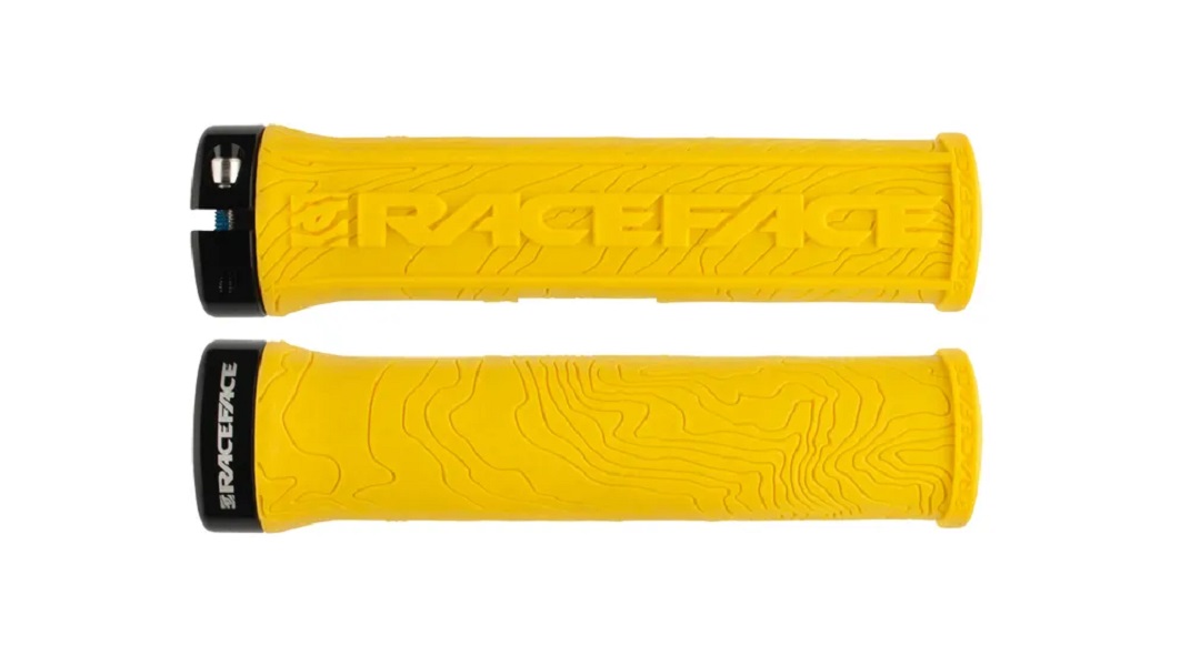 Ручки Race Face Half Nelson Lock On Grips Yellow (AC990064)