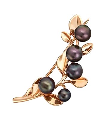 

Брошь из красного золота с жемчугом PLATINA jewelry 04-0236-00-301-1110-31, 04-0236-00-301-1110-31