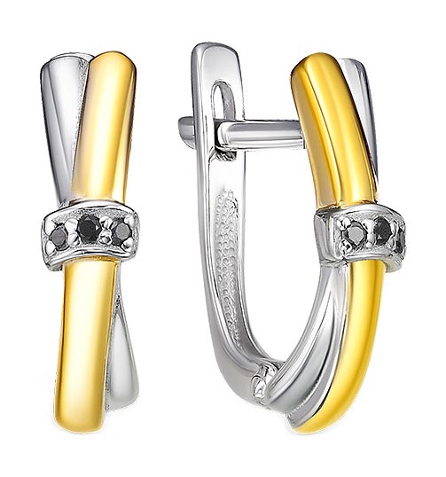 

Серьги из серебра с бриллиантом Империал S1459/Ag-605POZ, S1459/Ag-605POZ