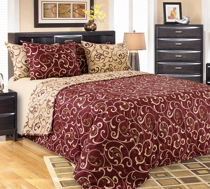 

Покрывало стеганое Текс-Дизайн на кровать Вензель, перкаль, 240х210, Вензель 1