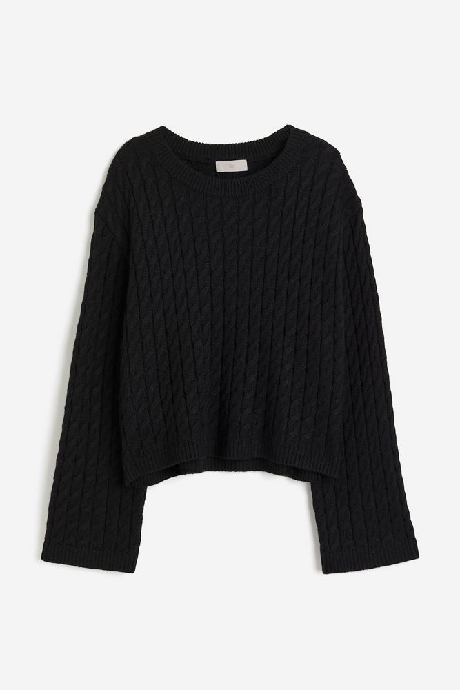 

Джемпер женский H&M 1208657 черный L, 1208657