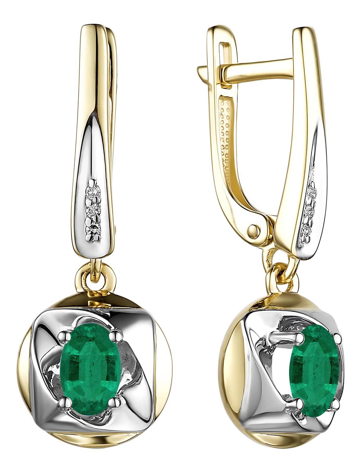 

Серьги из желтого золота с бриллиантом Bellissima Tentazione S/221-323, S/221-323