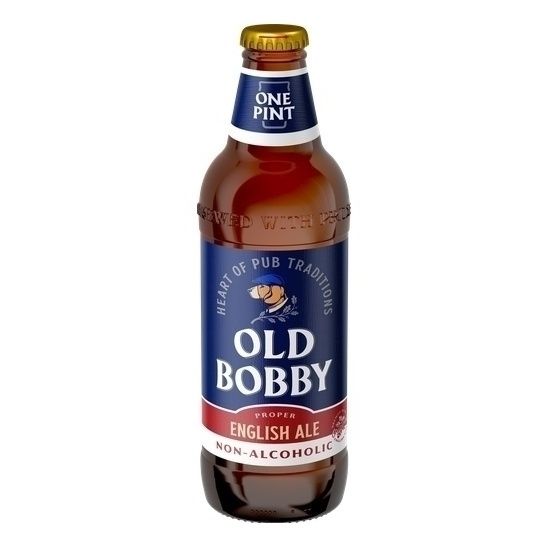 Пивной напиток Old Bobby Ale безалкогольный 568 мл