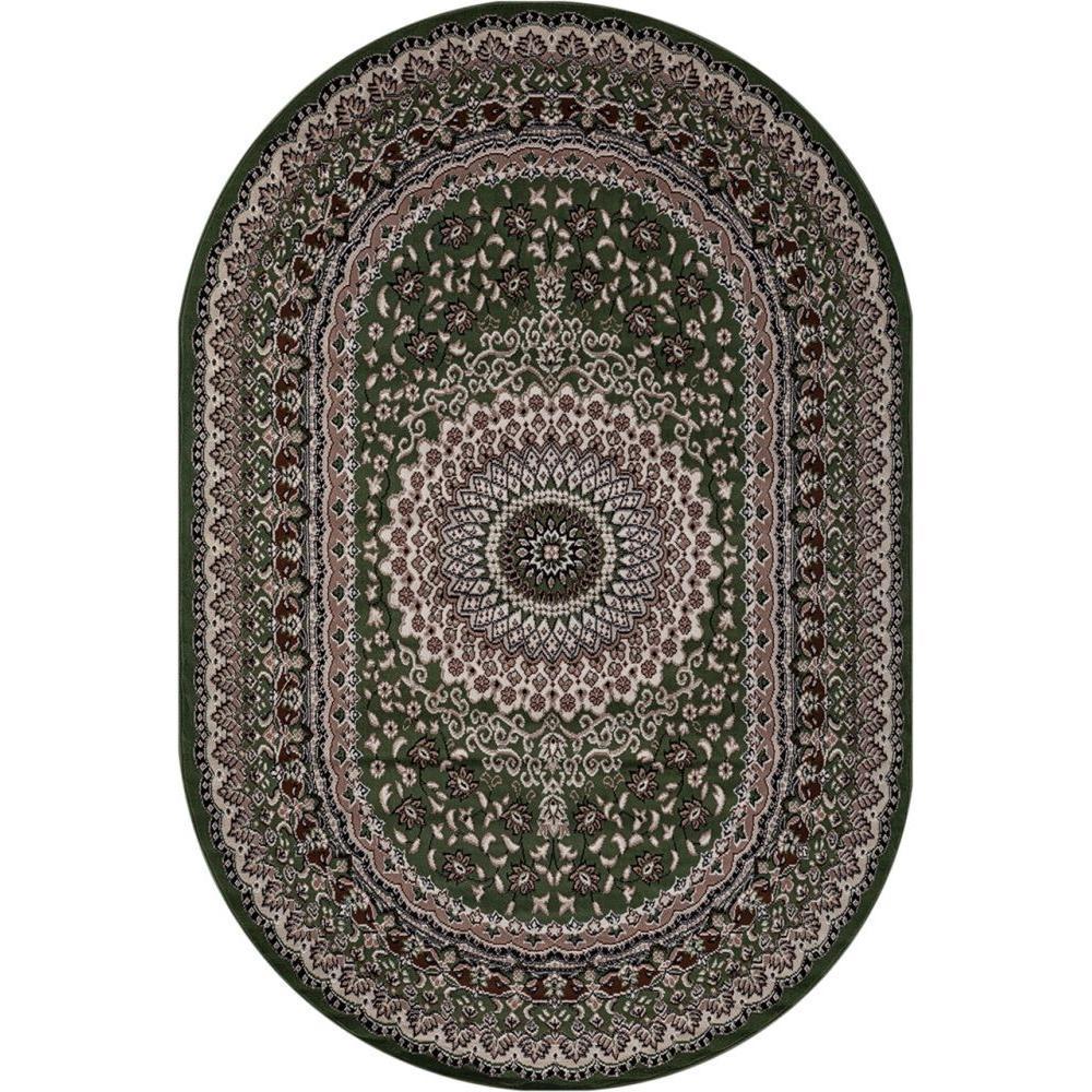 

Ковер D504 GREEN Овал коллекция GAVANA 2.00x3.00, 390