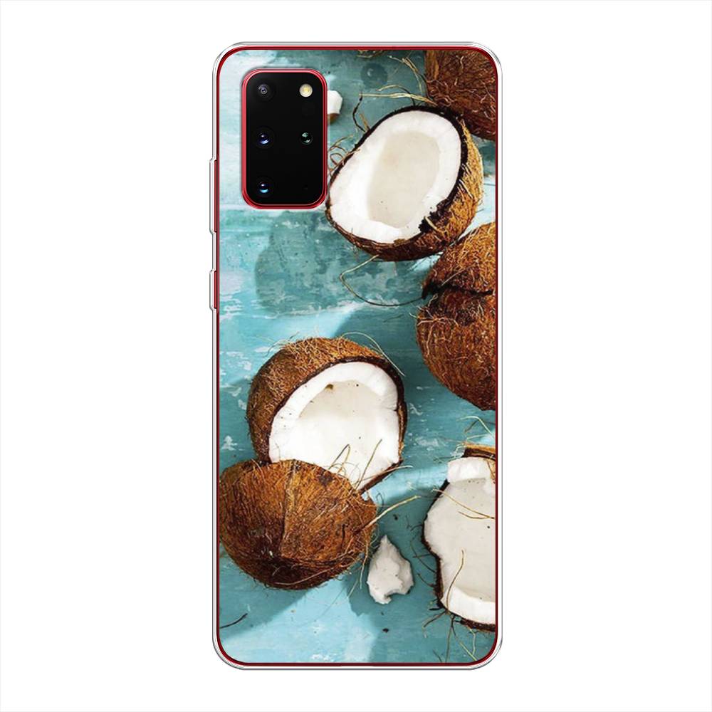 

Чехол Awog на Samsung Galaxy S20 + "Разбитые кокосы", Коричневый, 29350-10