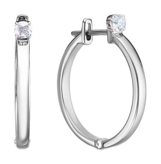 

Серьги из белого золота с бриллиантом Империал S1751-220, S1751-220