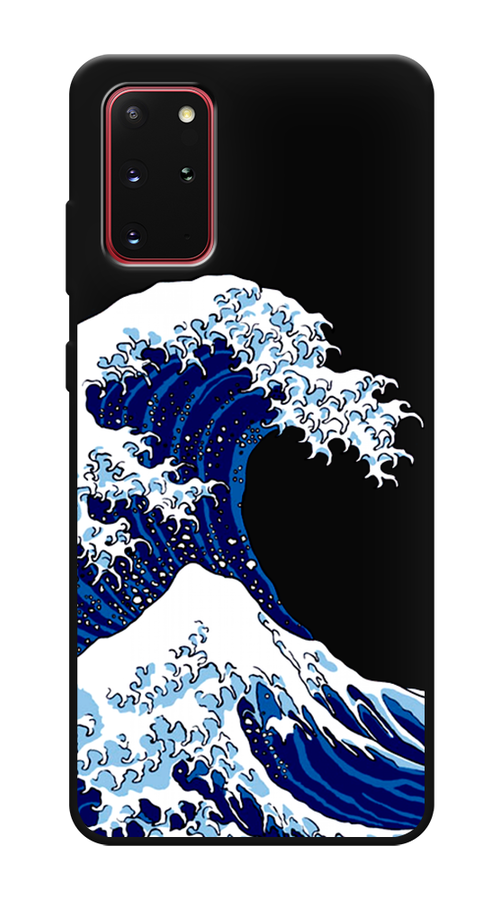 

Чехол Awog на Samsung Galaxy S20 + "Волна в Канагаве", Синий;белый, 29352-1