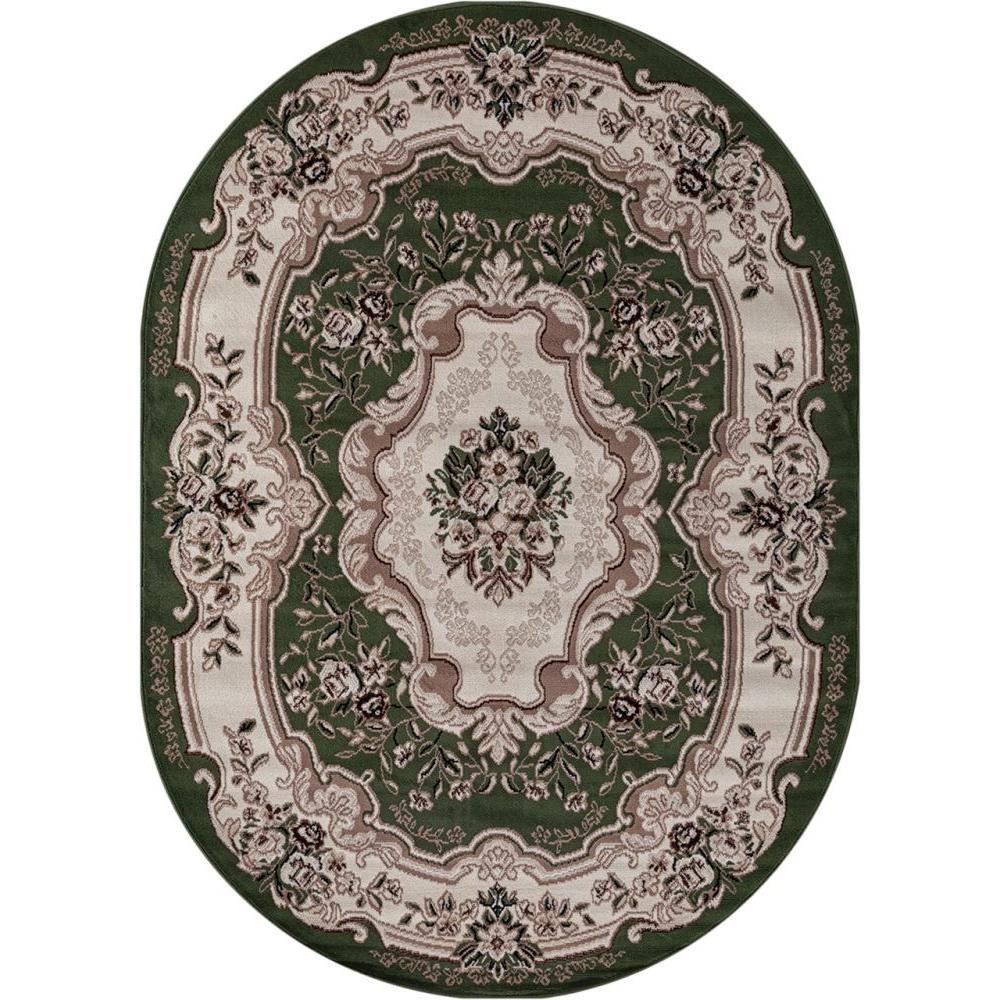 

Ковер D017 GREEN Овал коллекция GAVANA 1.50x4.00, 389