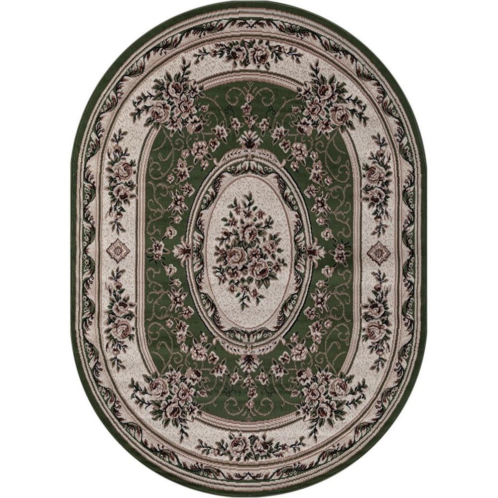

Ковер 5444 GREEN Овал коллекция GAVANA 1.50x3.00, 388