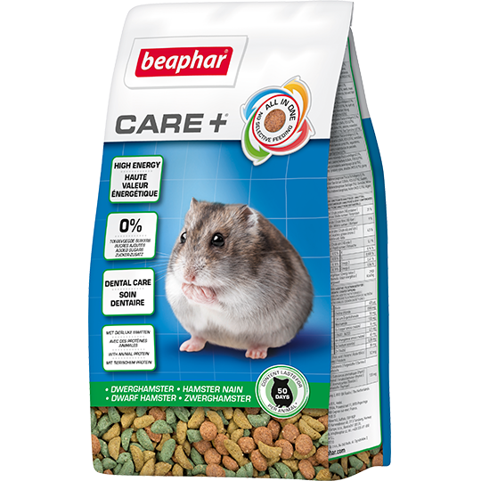

Корм для джунгарских хомяков Beaphar Care+ 0.7 кг