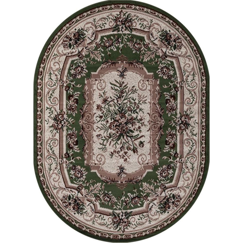 

Ковер 5439 GREEN Овал коллекция GAVANA 1.80x2.50, 387
