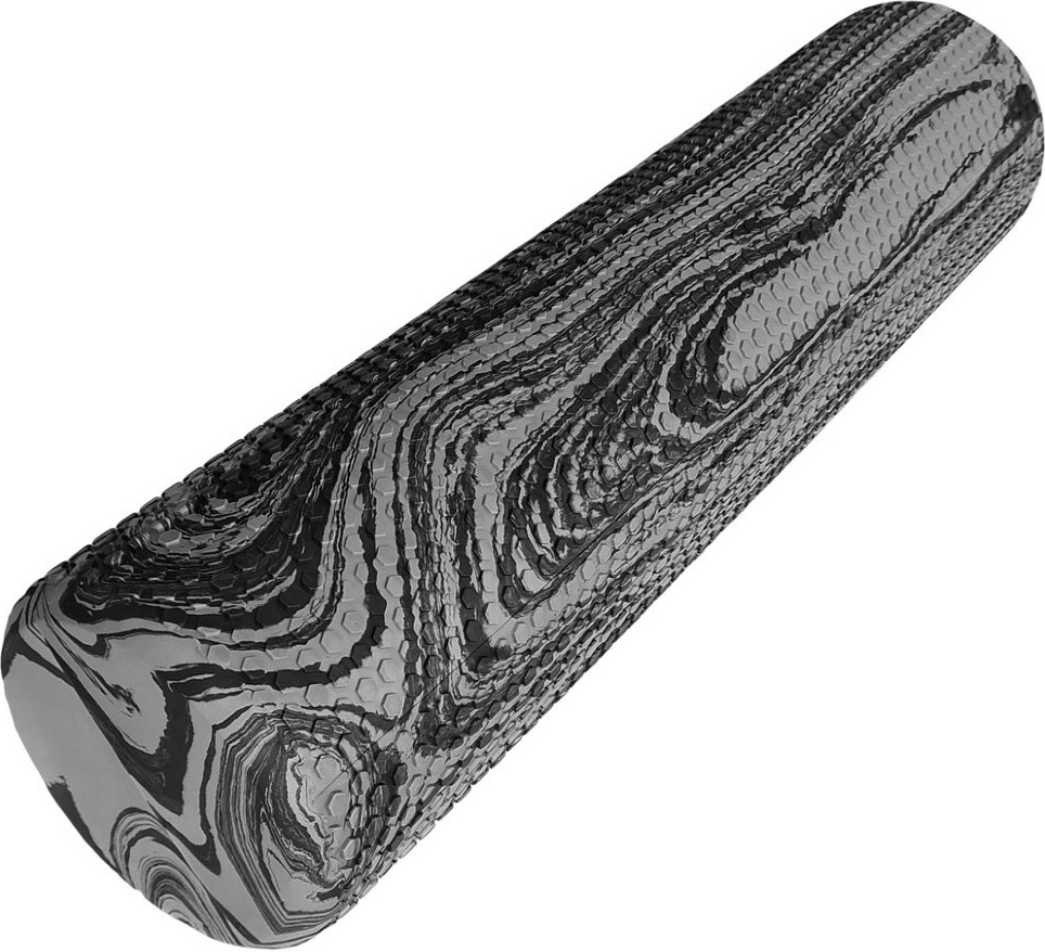

Ролик для йоги и пилатеса NoBrand RY45 45x15 см, серый гранит, Серый;черный, RY45