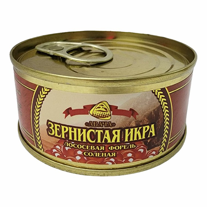 

Икра лососевая красная Авача зернистая 95 г
