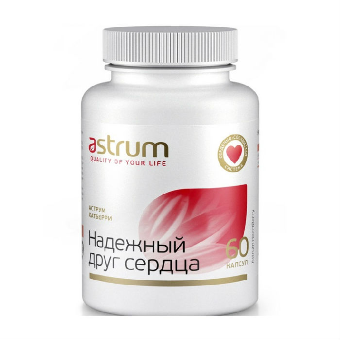 

Astrum Heart berry Надежный друг сердца капсулы 60 шт.