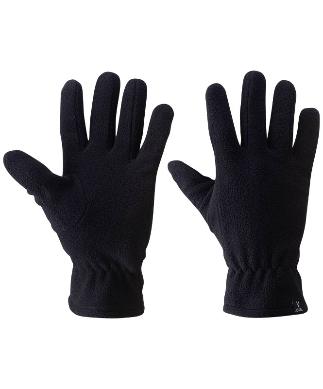 фото Перчатки унисекс jogel fleece gloves black, р. s