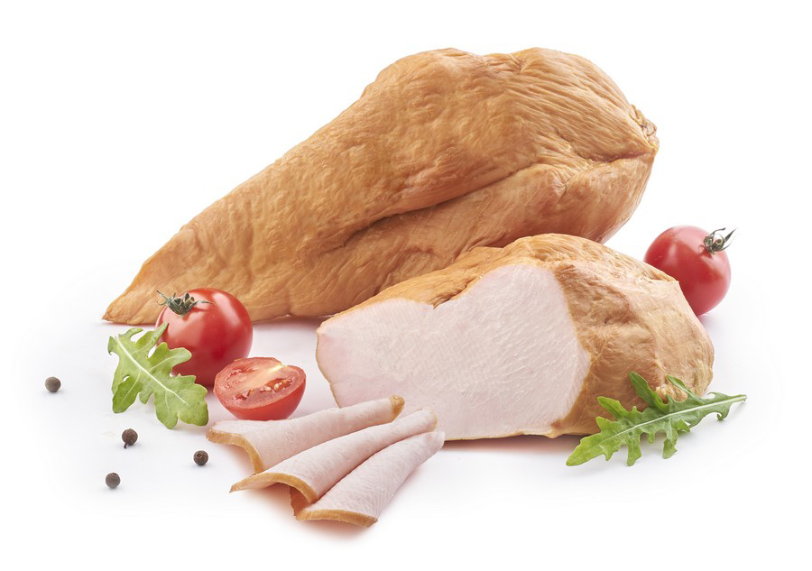 

Филе индейки копчено-вареное Губкинский мясокомбинат 400-500 г