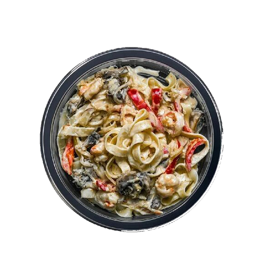 

Тальятелле Eattery с овощами и креветками, 280 г