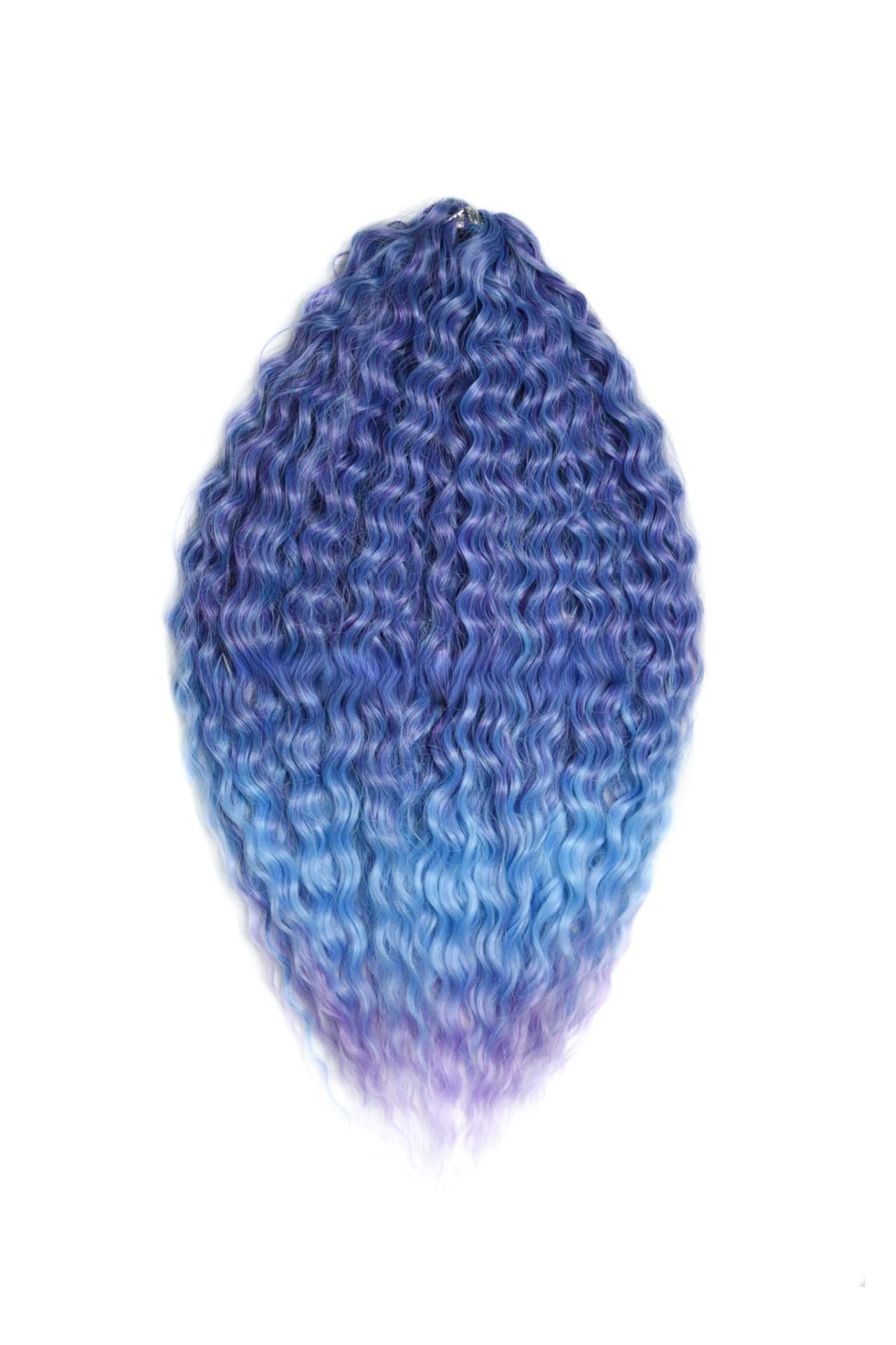 Афрокудри Для Плетения Волос Ariel Ариэль Цвет Magic Синий Длина 60см Вес 300г ариэль