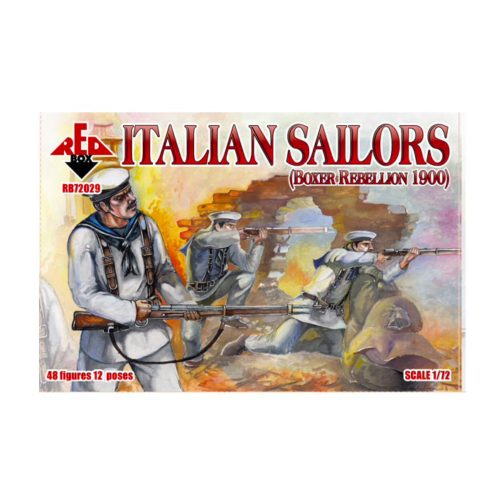 фото Rb72029 фигуры italian sailors 1900 boxer rebellion red box