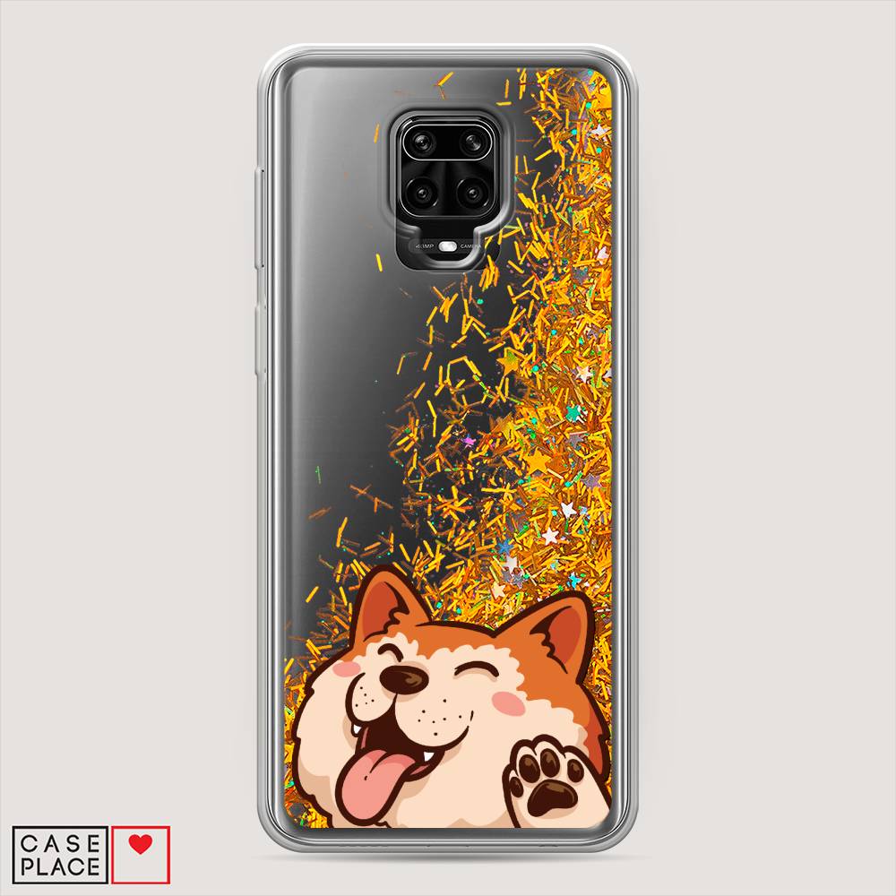 

Чехол Awog на Xiaomi Redmi Note 9S/Note 9 Pro "Акита-ину машет", Разноцветный, 37990-1