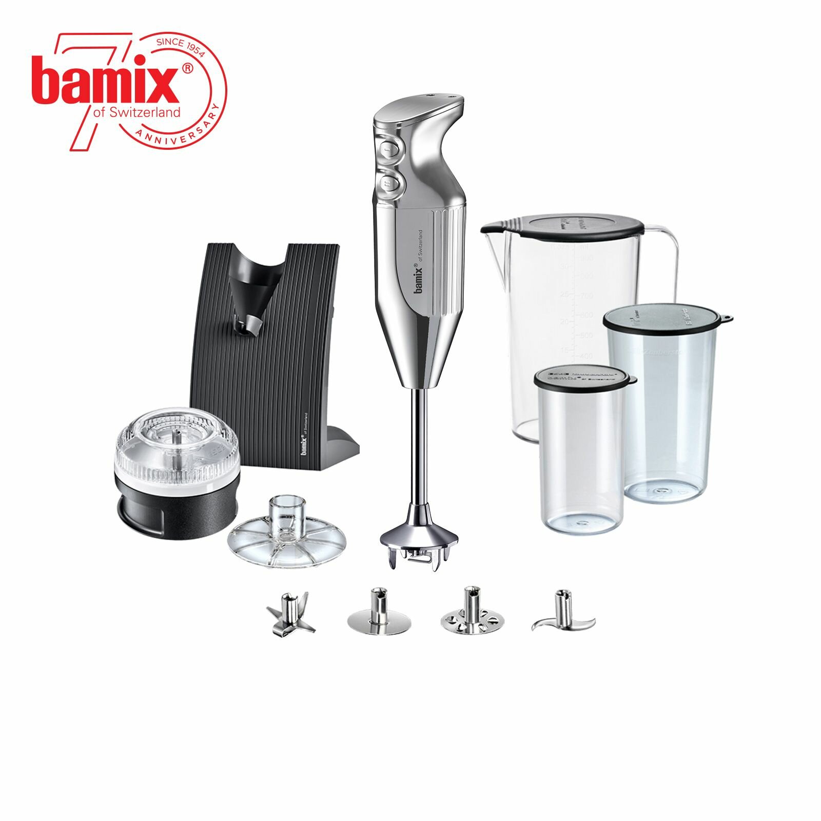 

Погружной блендер Bamix LuxuryLine M200 Chrome, LuxuryLine M200