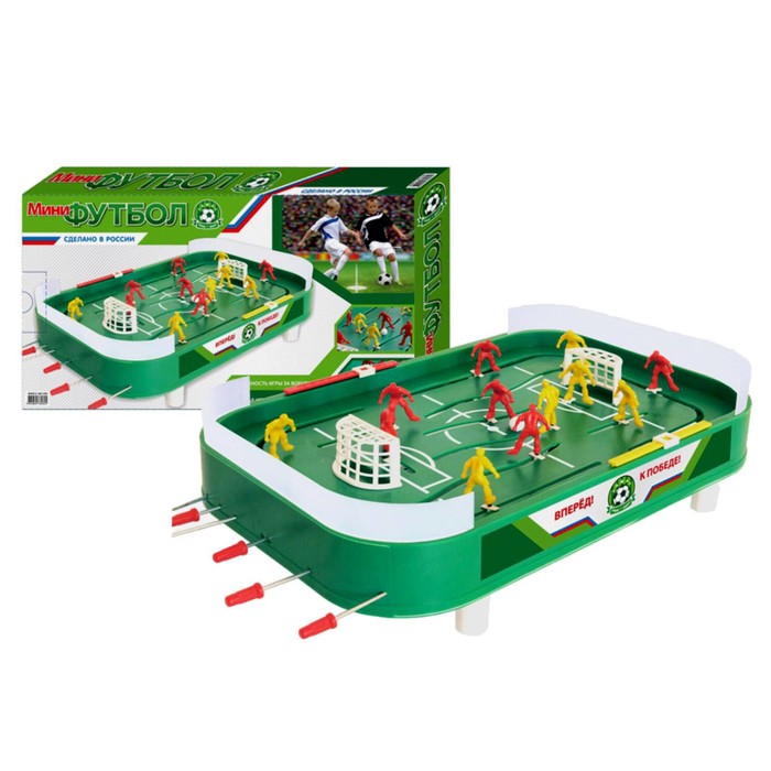 фото Настольная игра футбол» 65х35,5х7,5 см green plast