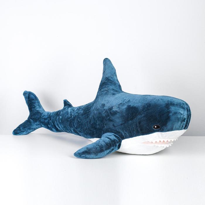 фото Мягкая игрушка акула, 100 см, блохэй nobrand
