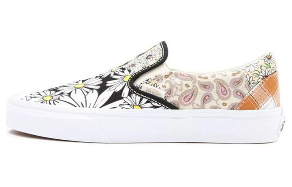 

Слипоны унисекс Vans slip-on 'Meadow Patchwork' бежевые 34.5 EU, Бежевый, slip-on 'Meadow Patchwork'