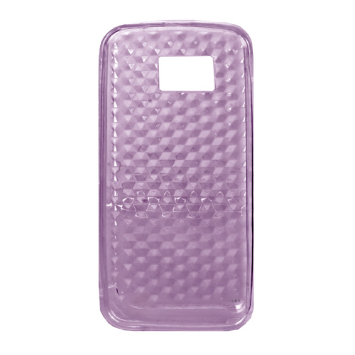 Чехол Clever Case TPU для Nokia 5530 ромбы, фиолетовый
