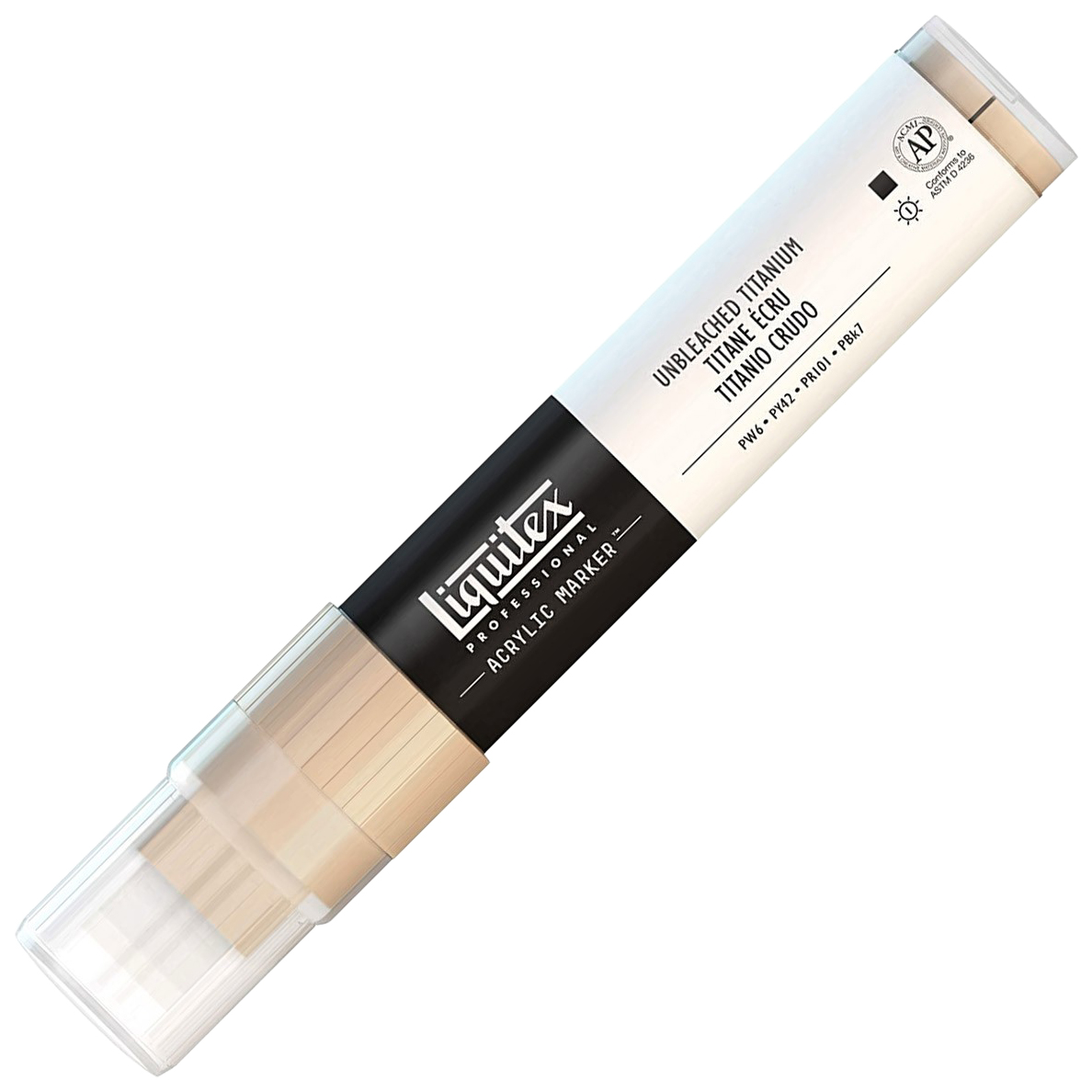 

Маркер акриловый Liquitex Paint marker Wide 15 мм Lqtx-4610434 Телесный