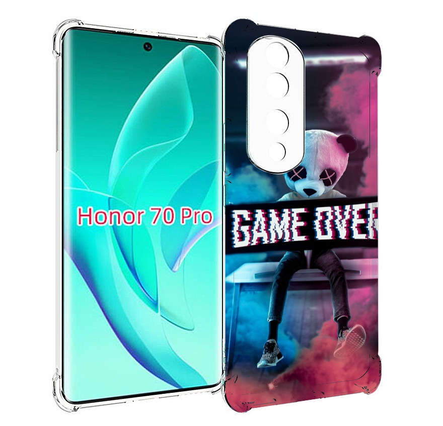 

Чехол MyPads картина-панда для Honor 70 Pro / 70 Pro Plus, Прозрачный, Tocco