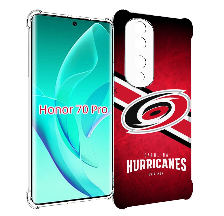 

Чехол MyPads каролина харрикеинс мужской для Honor 70 Pro / 70 Pro Plus, Прозрачный, Tocco