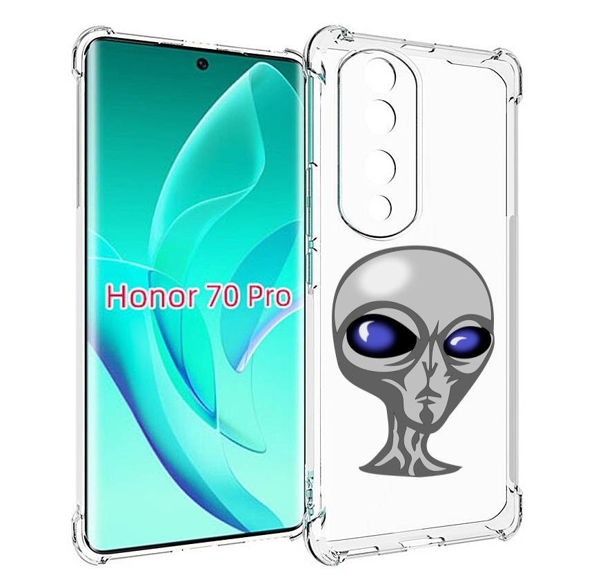 

Чехол MyPads инопланетянин для Honor 70 Pro / 70 Pro Plus, Прозрачный, Tocco