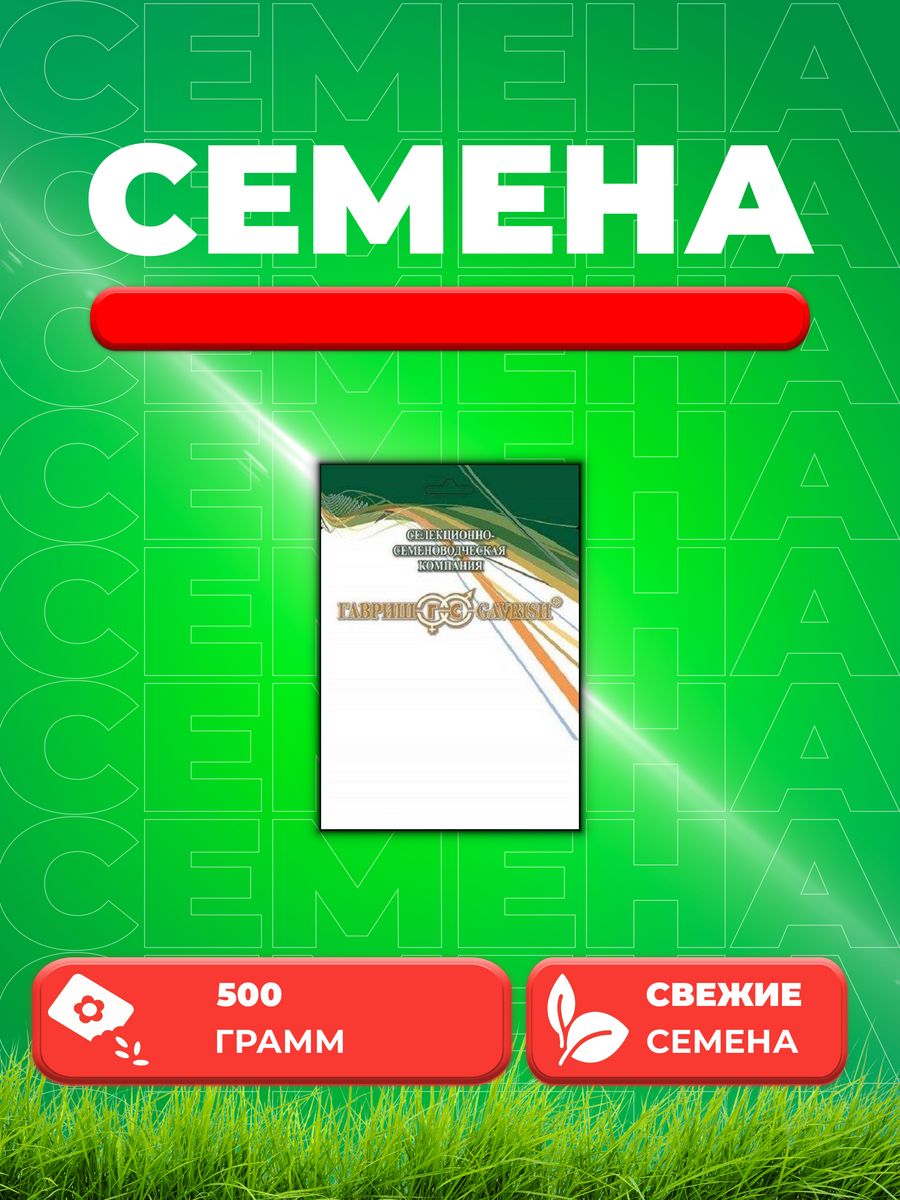 

Семена Гречиха Сумчанка, 0,5кг, Гавриш