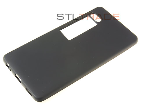 

Силиконовый чехол TPU Case Металлик для Meizu Pro7+ черный