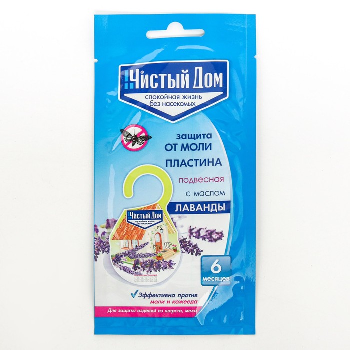 

Пластина от насекомых Чистый дом 1087419 10 г