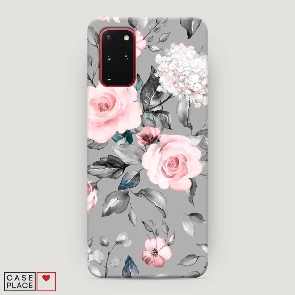 

Чехол Awog "Розы на сером" для Samsung Galaxy S20 +, 29320-6