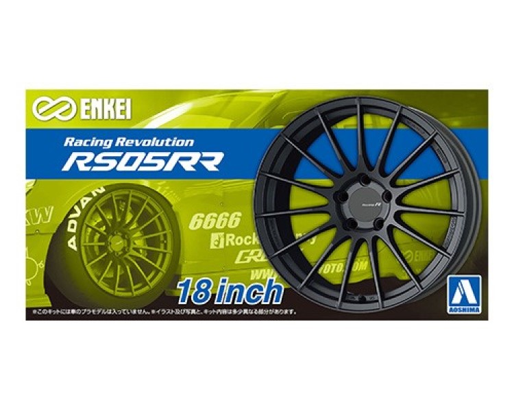 

06119 Aoshima 1/24 Комплект колёс Enkei RS05RR 18inch, 06119