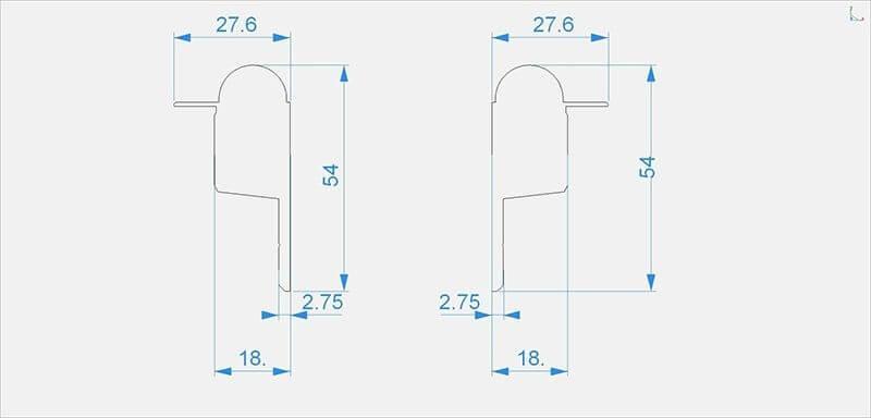 фото Заглушка deko-light end cap r-el-03-10 set 2 pcs 979710