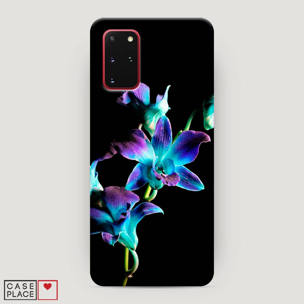 

Чехол Awog "Синий цветок на черном" для Samsung Galaxy S20 +, 29320-6