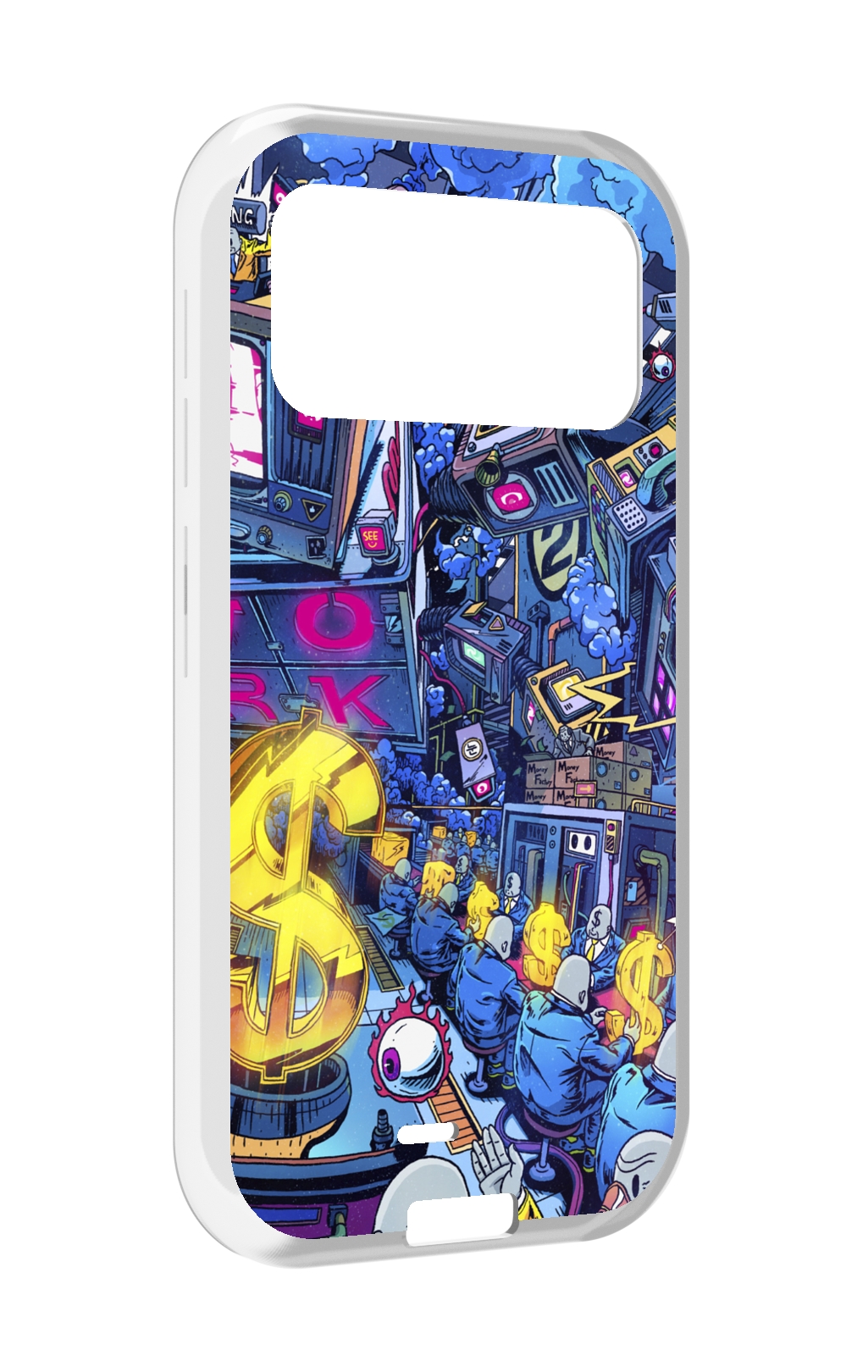 

Чехол MyPads футуристичная картинка для Oukitel F150 H2022, Прозрачный, Tocco